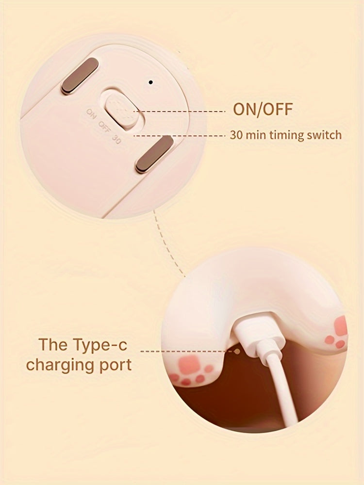 Silicone Rabbit Night Light (3 brightness / USB rechargeable)
