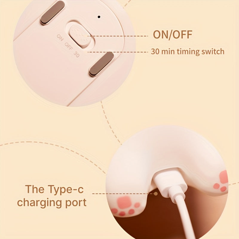 Silicone Rabbit Night Light (3 brightness / USB rechargeable)